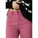 Pantalones Pantalón TIFFOSI Cropped Megan Rosa