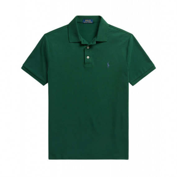 Polos Polo de Hombre POLO RALPH LAUREN Slim Fit Mesh Vintage Pine Green