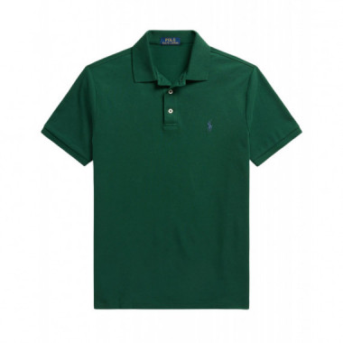 Polos Polo de Hombre POLO RALPH LAUREN Slim Fit Mesh Vintage Pine Green