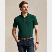 Polos Polo de Hombre POLO RALPH LAUREN Slim Fit Mesh Vintage Pine Green