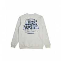 Jerséis y Sudaderas Sudadera DEUS EX MACHINA Ever Seen Crew White