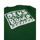 Jerséis y Sudaderas Sudadera DEUS EX MACHINA Nice To See You Crew Hillside Green