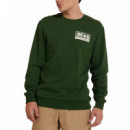 Jerséis y Sudaderas Sudadera DEUS EX MACHINA Nice To See You Crew Hillside Green