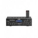 IKS Amplificador KS 60 BT Estereo de 25+25W con Radio FM, Reproductor MP3, Bluetooth