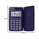 CASIO Calculadora Pequeña Digital HL-8VERA Solar y Pilas