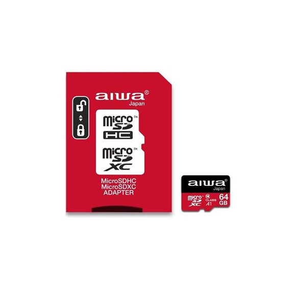 AIWA Tarjeta Memoria Micro SD Con Adaptador SD 32Gb Clase 10