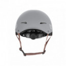 CASCO PROTECTOR INFANTIL GRIS 2-12 AÑOS