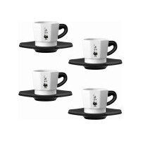 Set de 4 Tazas Octogonales Bialetti