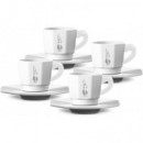 Set de 4 Tazas Octogonales Bialetti