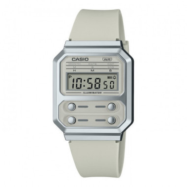 Reloj Casio Vintage A100WEF-8A Beige