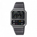 Reloj Casio Vintage A100WEGG-1A Unisex Digital Negro