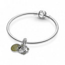 Pandora Disney Charm Colgante en plata de ley La Bella y la Bestia Bailando de Disney 799014C01