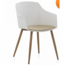 SILLA 8205 POLIPROPILENO BLANCA