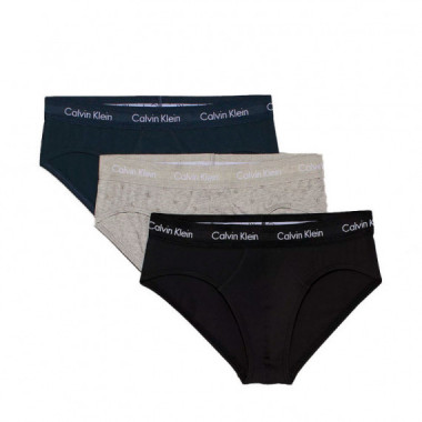 PACK DE 3 SLIPS - COTTON STRETCH