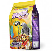Food for parrots and parakeets