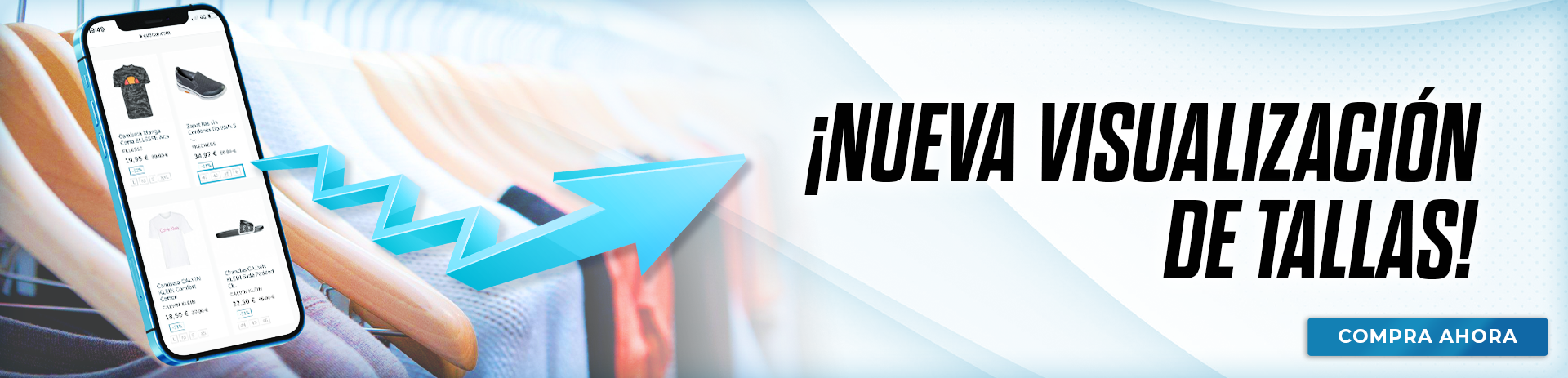 Tallas Tallas nuevas