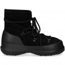 Botin Acordonado ante Negro  MOON BOOT