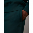 Jogger CALVIN KLEIN Turquesa Logo Bordado