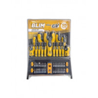 BLIM Juego 44 Piezas Destornilladores y Puntas BL0259