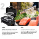 Kit Barbacoa Eléctrica Lumin Weber® (barbacoa + Soporte + Plancha)  WEBER