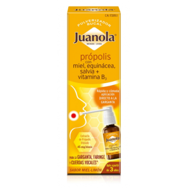 Juanola Propolis Pulverizador Bucal 30 Ml  ANGELINI PHARMA ESPAÑA