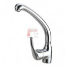 Monomando Fregadero Nevada Manguera Abierta