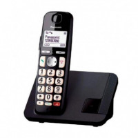 Teléfono Inalámbrico Dect Personas Mayores Negro PANASONIC