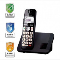 Teléfono Inalámbrico Dect Personas Mayores Negro PANASONIC