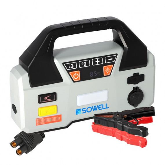 Arrancador Baterias con Compresor SOWELL 20.000 Mah