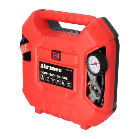 Compresor de Aire Portatil AIRMEC 1.5HP 8 Bar