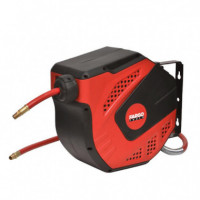 Enrollador Manguera Aire Hybrid FARGO TOOLS 12+1 Mts