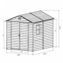 Caseta de Resina AIRMEC 241X189X212 Cm (4.5 M2)