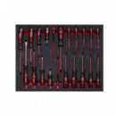 Carro Herramientas 7 CAJONES+1 Puerta Lateral FARGO TOOLS 249 Pcs