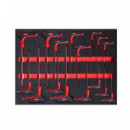 Carro Herramientas 7 CAJONES+1 Puerta Lateral FARGO TOOLS 249 Pcs