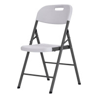 Silla Resina Blanca Plegable 44X46X83 Cm DONNA GARDEN