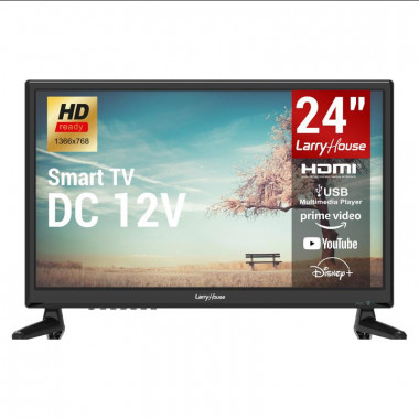 Smart TV 24" 12V HD 720P LARRYHOUSE