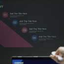 Presentador Diapositivas con Puntero Laser Bateria CF27 XO