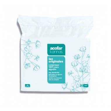 ACOFARMA Compresas Karina Algodón