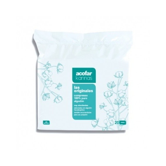 ACOFARMA Compresas Karina Algodón