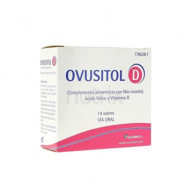 OVUSITOL D Complemento Alimenticio 14 Sobres Via Oral