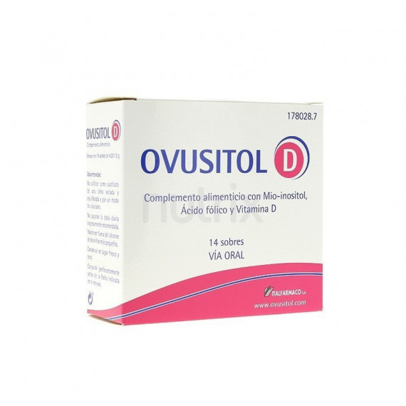 OVUSITOL D Complemento Alimenticio 14 Sobres Via Oral