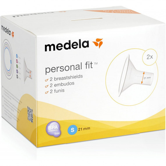 MEDELA Personal Fit - Embudo Sacaleches 2 Uds