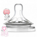 AVENT Tetina de Flujo Variable 3M+ 2 Uds