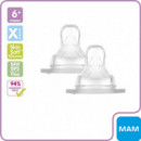 Tétine MAM Extra Rapid Flow 6M+ 2 pièces
