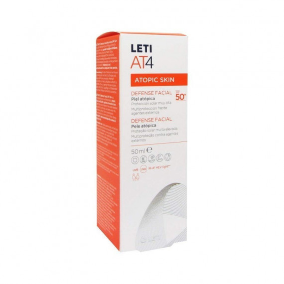 LETI AT4 Atopic Skin Defense Facial Spf 50+ 50ML