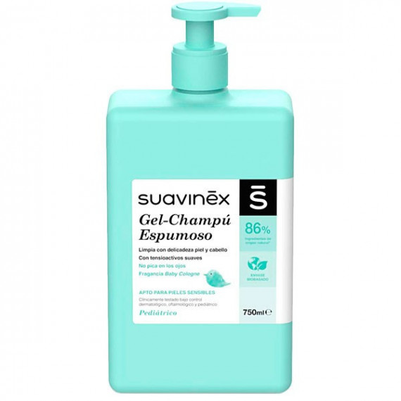 Suavinēx Pediátrico Gel-chuampú Espumoso 750ML  SUAVINEX