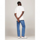 Tjm Reg Rwb Crest Flag Tee Ext Ancient W  TOMMY JEANS