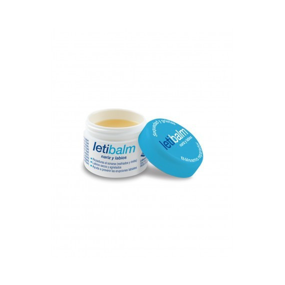 Letibalm Bálsamo Reparador E Hidrante de Nariz y Labios 10ML  LETI