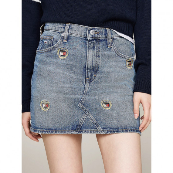 Izzie Mr Mn Skirt DH6134 Denim Medium  TOMMY JEANS
