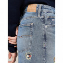 Izzie Mr Mn Skirt DH6134 Denim Medium  TOMMY JEANS